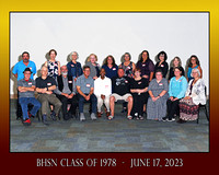 BHSN Class of 1977 with Border